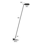 Elle 1 Gulvlampe - Utstillingsmodell