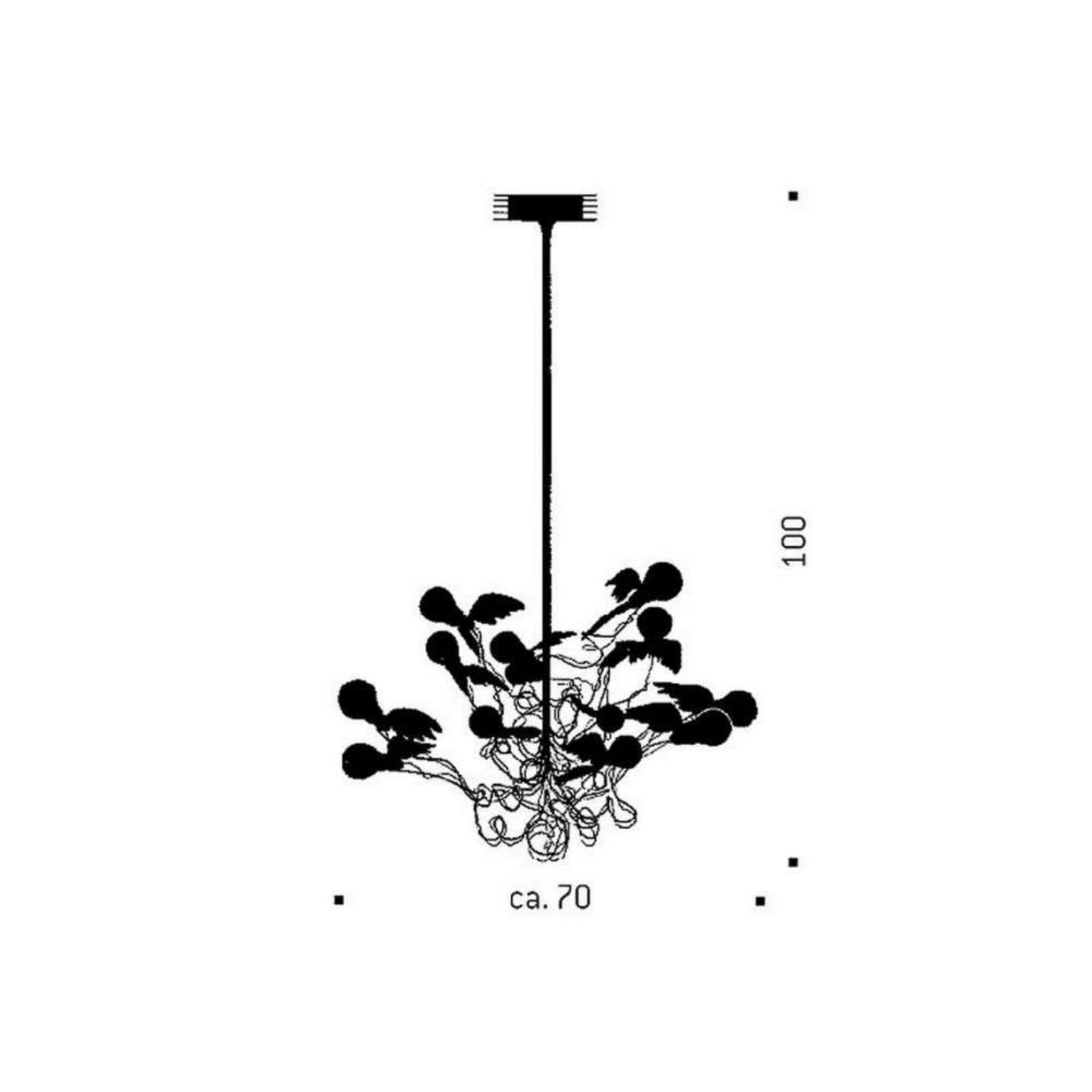 Birdie LED Taklampe