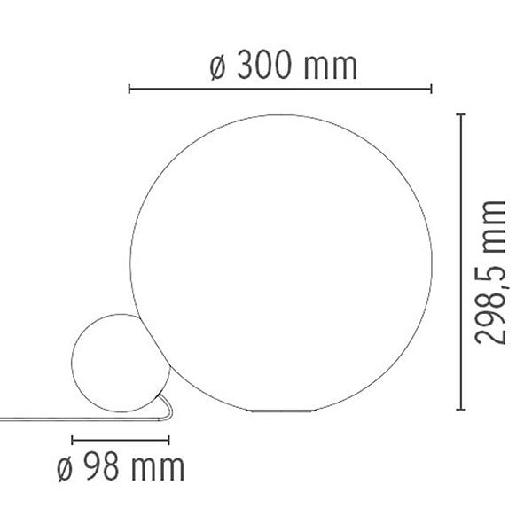 Copycat Bordlampe - Utstillingsmodell