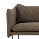 Tidløs Tiki Sofa i beige, en skandinavisk klassiker fra Fogia med myke puter og minimalistisk ramme.