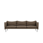 Skandinavisk designsofa Tiki fra Fogia i Brunt stoff, tilgjengelig hos Expo Nova.