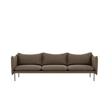 Skandinavisk designsofa Tiki fra Fogia i Brunt stoff, tilgjengelig hos Expo Nova.