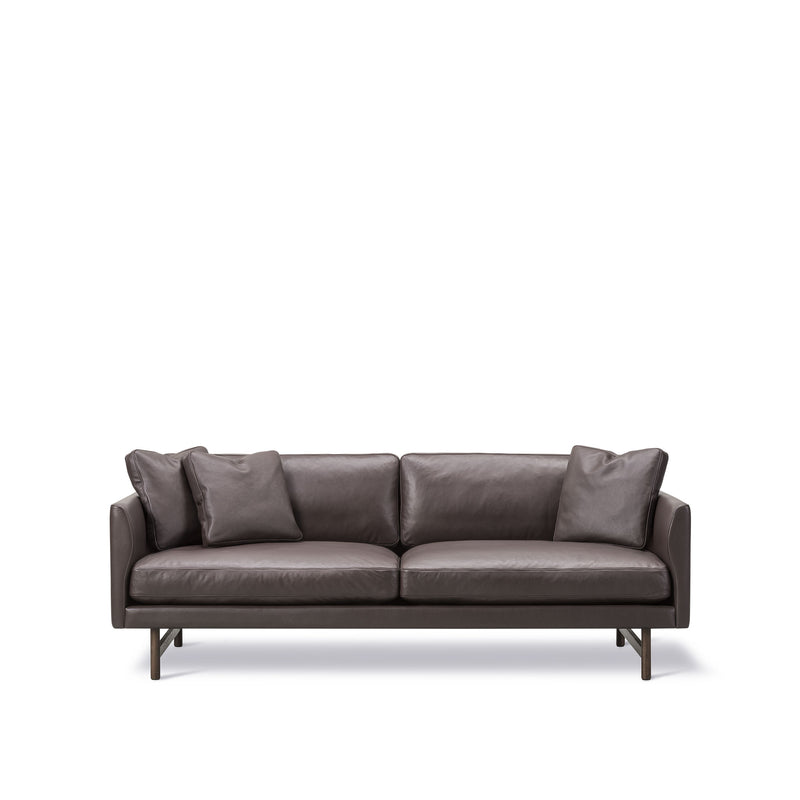 Calmo 2-seter Sofa Max Mørkebrunt Skinn
