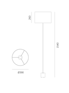 Kilo BL Gulvlampe