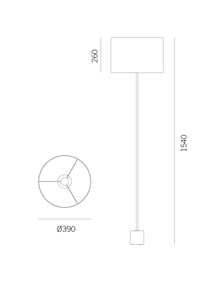 Kilo BL Gulvlampe