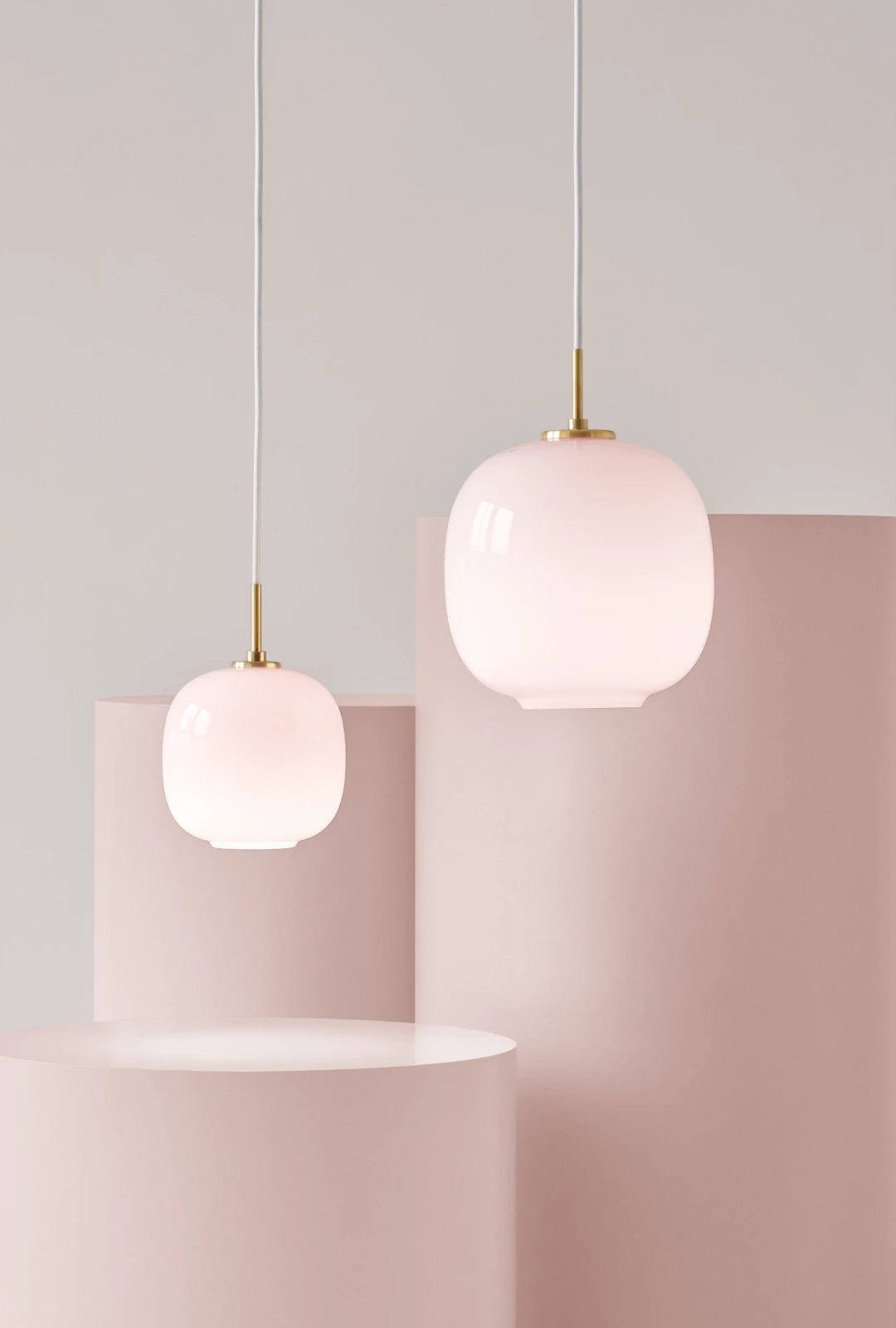 VL 45 Radiohus Pale Rose Pendel