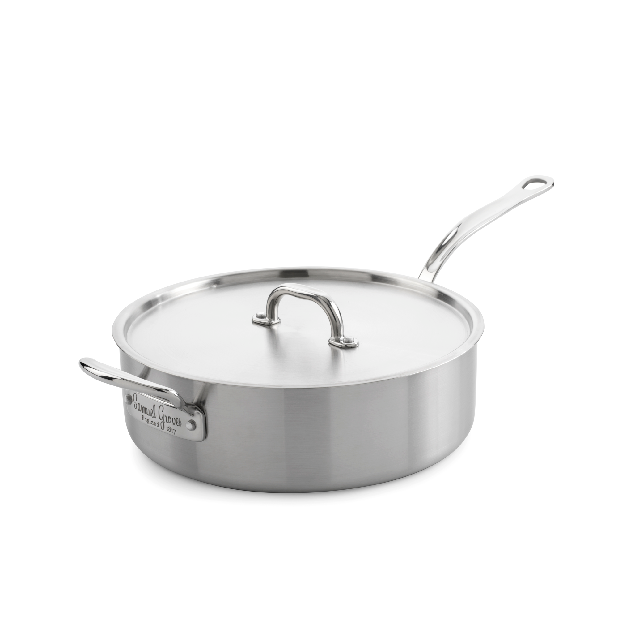 Stainless Steel Traktørpanne med Lokk
