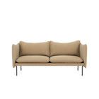 Tiki 2-seter sofa fra Fogia i beige tekstil, moderne skandinavisk designsofa