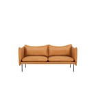 Tiki 2-seter Sofa fra Fogia i Cognac skinn, elegant og tidløs klassiker. 
