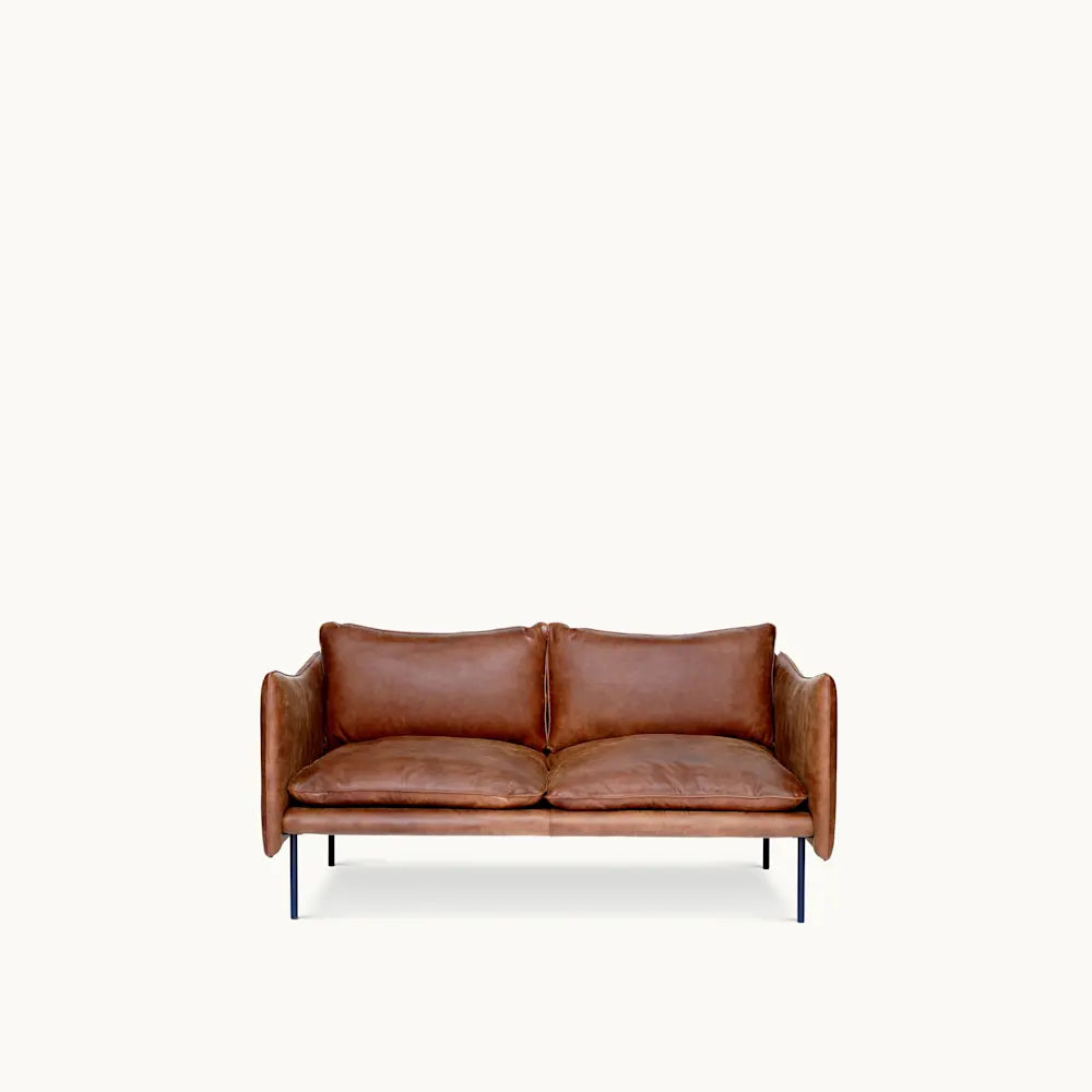 Tiki 2-seter sofa fra Fogia i Vintage Rangers skinn, eksklusiv skandinavisk designer-sofa